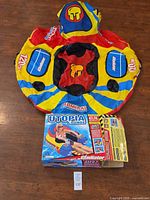 Deflated Gladiator Admiral pool lounge and box overview