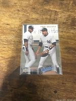 Front view of 1992 Upper Deck Tom Selleck card in sleeve