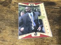 Front of 1999 Upper Deck High Class Michael Jordan card in sleeve