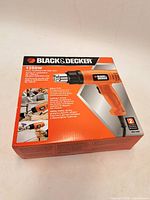 Front of boxed Black & Decker HG1300 heat gun