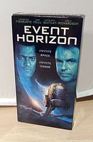 Front view of Event Horizon VHS sleeve