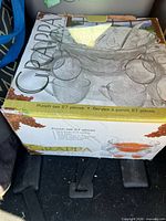 boxed Grappa punch bowl set