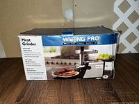 Damaged retail box front showing product image and branding