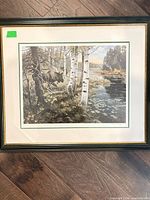Full view of framed Camper's Paradise print