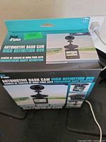Box of Total Vision automotive dash cam high definition DVR