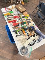 Full table view showing most items and accessories