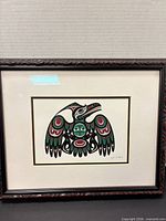 Full framed artwork front view