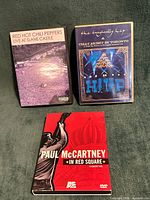 Front covers of all three DVDs