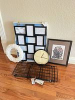 Group shot of all five décor items