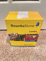 Front of Rosetta Stone Español boxed set