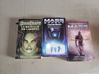 Front covers of all three paperbacks