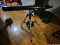 Whole telescope set up on tripod