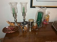 Group shot of all items on table