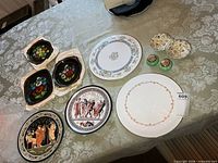 Group shot of all items laid out on table