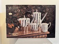 Front of boxed set showing brand and set image