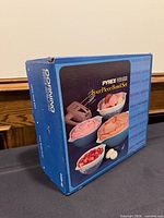 Sealed box front angled view