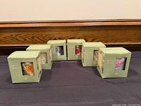 Six sealed Mayfair & Jackson Bouquet of Flowers mug boxes