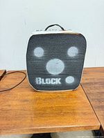 Front target face showing bullseyes and BLOCK logo