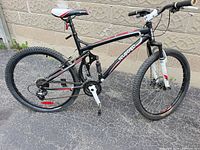 Full view of Kranked full-suspension 26-inch mountain bike