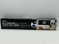 Front of boxed blackboard wall stickers showing brand, product name and size