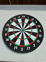 front face standard dartboard design