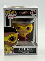 Front view of boxed Kid Flash Funko Pop! #714