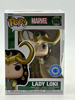 Front of boxed Funko Pop showing figure and labeling