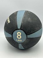 Front view showing 8 LBS marking and colour pattern