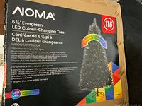 Retail box showing model details and specifications