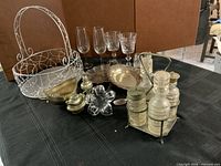 Group shot showing all items on table