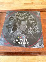 Front of Star Wars Trivial Pursuit The Black Series box