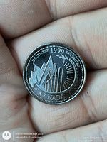 December 1999 design side of coin