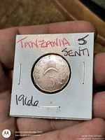Obverse view of coin in 2×2 flip showing denomination side