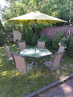 full set assembled outdoors