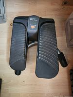 Top view of Twist & Shape stepper showing foot platforms and frame