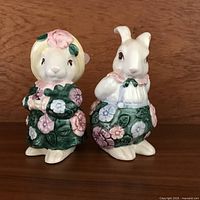 front view of both bunny shakers