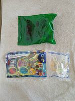 Both sealed toy bags laid out