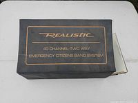Box exterior showing Realistic branding and product line