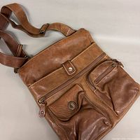 Front view showing pockets and overall condition