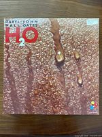 Front cover of Hall & Oates H2O vinyl LP