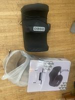 Foot massager and boxed neck massage pillow