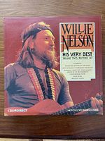 Front cover of Willie Nelson His Very Best 2-LP set