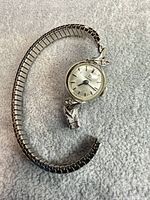 Full view of watch with expansion bracelet