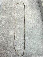 Full view of entire necklace laid flat