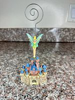 Full view of Tinker Bell castle photo holder