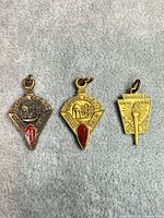 All three medals front view
