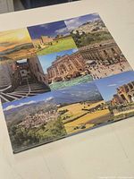 Front cover showing montage of Italian scenes