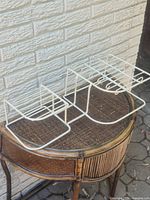 Both metal risers side by side showing overall design and colour