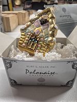 Ornament seated in original Polonaise box with packing