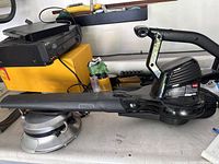 Full view of Toro Super Blower Vac with nozzle attached
